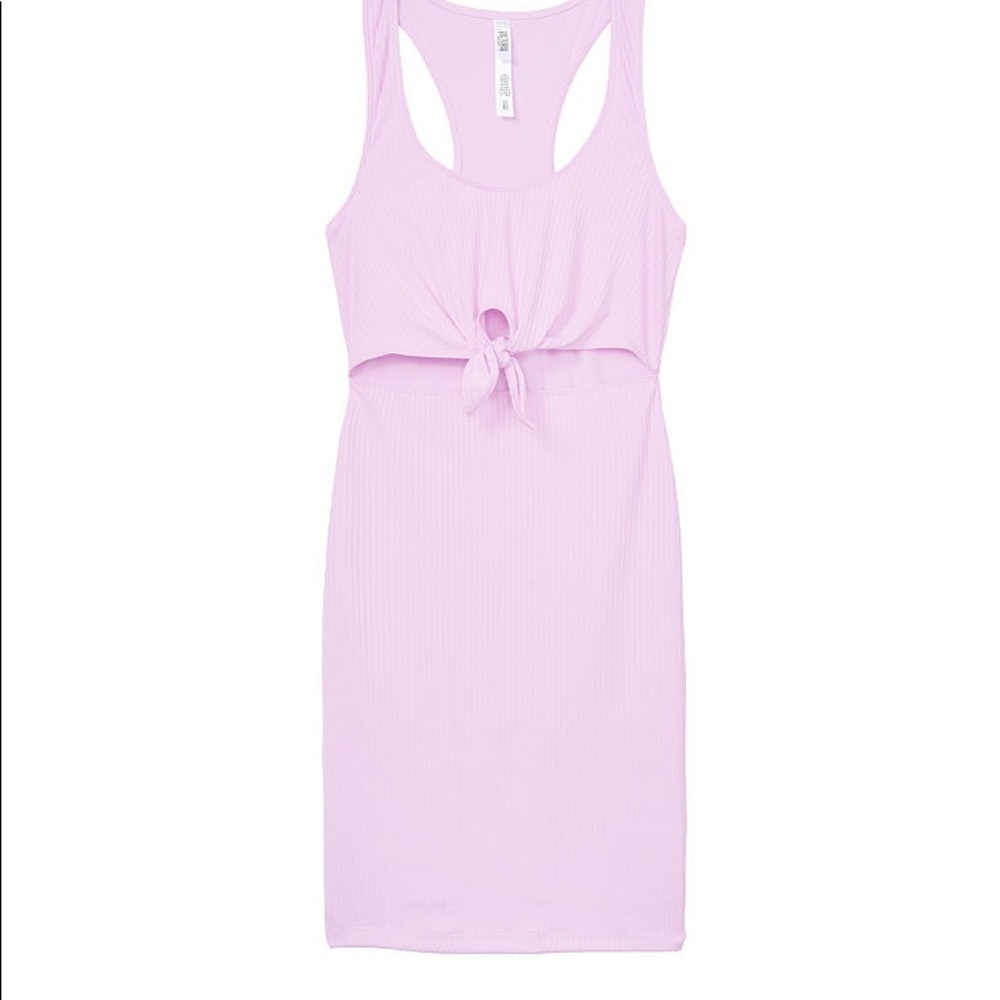 Victoria’s Secret Sports Lavender Knot-Front Dress